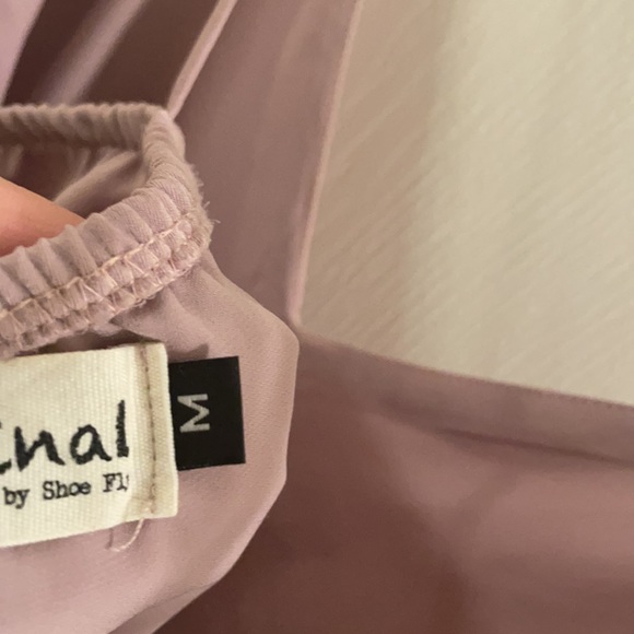 Mauve spaghetti strap tank top - Picture 3 of 4